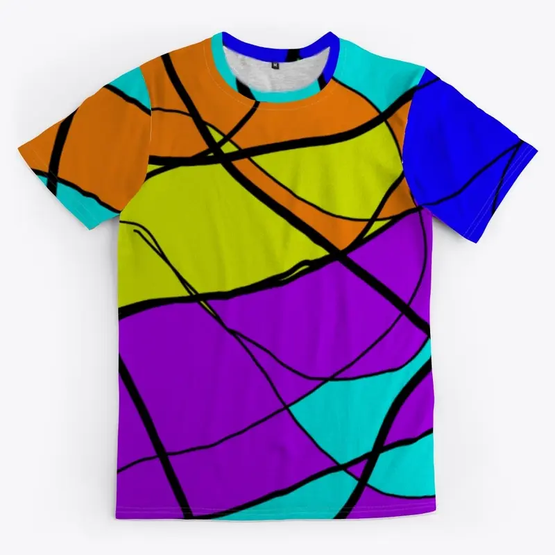 Insomnia Gang Inc stained mosaic tee