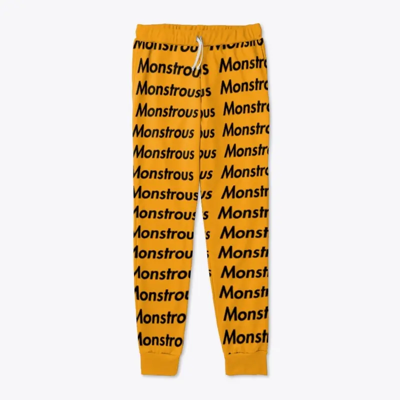 Monstrous Print Pants